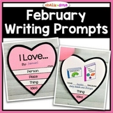 February Writing Prompts | Valentine's Day Writing Activities
