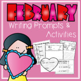 February Writing Prompts and Activities