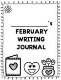 February Writing Prompts and Journal (NO PREP)