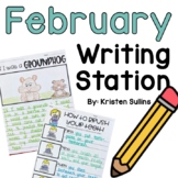 February Writing Station Activities