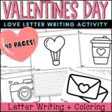 Valentine's Day Card Writing Activity | Love Letter Writin