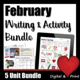February Writing and Activity Bundle - Google, Digital, Pr