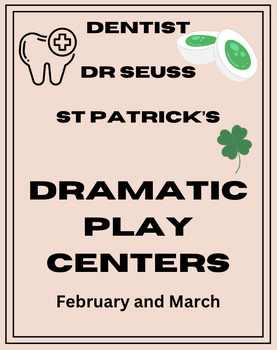 Preview of February and March Dramatic Play Centers