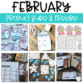 February and Valentine's Day Product Activity Guide and Freebies!