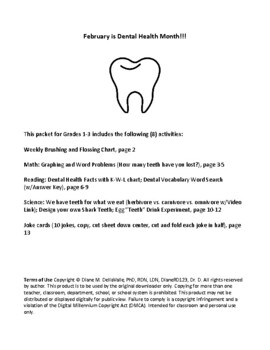 Preview of February is Dental Health Month!