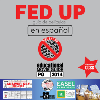 Preview of Fed Up Documentary Movie Guide in Spanish | Español | Questions (PG - 2014)