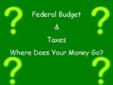 Federal Budget & Taxes - Where Does Your Money Go?