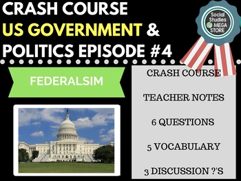 Preview of Federalism: Crash Course Government and Politics #4