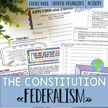 Preview of Federalism, Delegated, Reserved, and Concurrent Powers