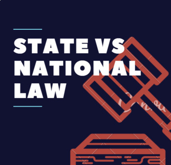 Preview of Federalism - State Laws vs National Laws
