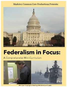 Preview of AP US Government: Federalism in Focus – Mini Curriculum to Accompany Unit 1