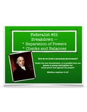 Federalist #51 Breakdown