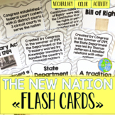 Federalist Era George Washington John Adams Flash Cards