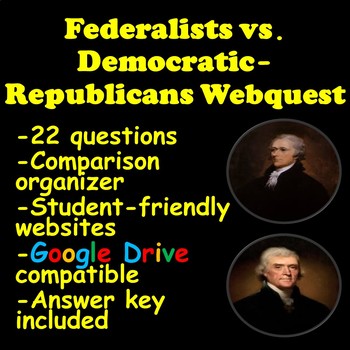 Preview of Federalists vs. Democratic-Republicans