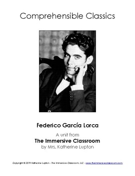 Preview of Federico García Lorca: Comprehensible Spanish Unit