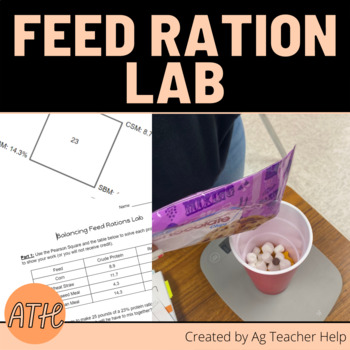 Preview of Pearson Square Feed Ration Lab