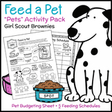 Feed a Pet - Girl Scout Brownies - "Pets" Activity Pack (Step 5)