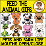 Feed the Animal Mouths GIFs l Pets & Farm Animals l TWMM