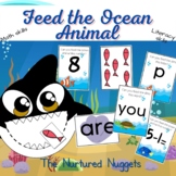 Feed the Animal: Ocean Animal Theme (Math and Literacy)