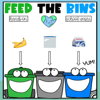 Preview of Feed the Bins - Recycling, Compost, Garbage - Fun & Hands On Game!