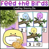Feed the Birds Counting Sensory Bin