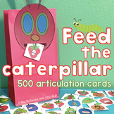 Feed the Caterpillar 500 Articulation Cards