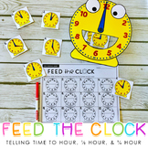 Feed the Clock - Telling Time to the Hour, Half Hour, and 