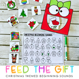 Feed the Gift Christmas Themed Beginning Sounds