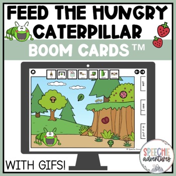 Preview of Feed the Hungry Caterpillar Spring Activity for Speech Language Therapy