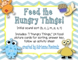Feed the Hungry Things! {Initial Sound Sort}
