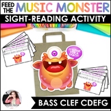 Feed the Music Monster Printable Sight-Reading Ear Trainin