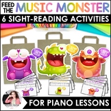 Feed the Music Monster Printable Sight-Reading & Ear Train