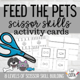 Feed the Pets Scissor Skills Activity Cards