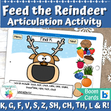 Feed the Reindeer Articulation Boom Cards™ Winter Christma