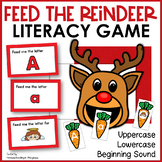 Feed the Reindeer Game: Alphabet & Beginning Sounds