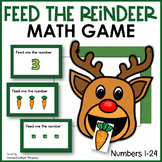 Feed the Reindeer Game: Math Number Sense and Counting