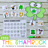 Feed the Shamrock St. Patrick's March Themed Beginning Sounds
