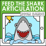 Feed the Shark Articulation Boom Cards | Speech Therapy