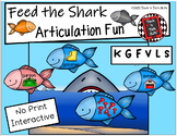 Feed the Shark - Articulation Fun with K, G, F, V, L, S