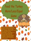 Feed the Turkey More, Less, Equal To Game