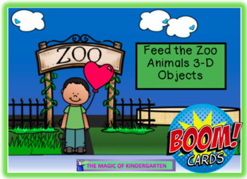 Preview of Feed the Zoo Animals~3-D Objects