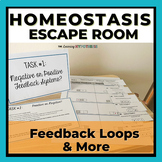 Feedback Loops & Homeostasis.  Review Escape Room.