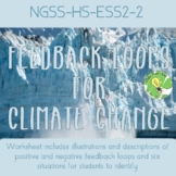 Feedback Loops for Climate Change- NGSS-HS-ESS2-2