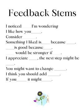 Preview of Feedback Stems