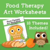 Feeding Therapy Art Collection: 18 Themes Included