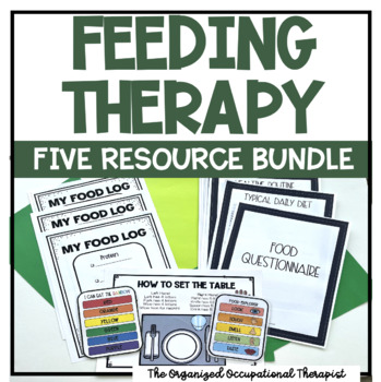 Preview of Feeding Therapy Bundle