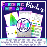 Pediatric Feeding Therapy Binder for Parents, OT's, SLP's|