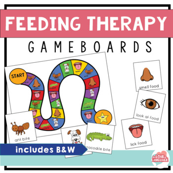 Preview of Feeding Therapy Gameboards