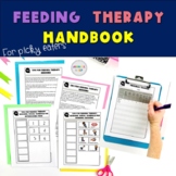 Feeding Therapy Handbook for Picky Eaters- for SLPs, Paren