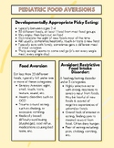 Feeding Therapy Handout- Picky Eating